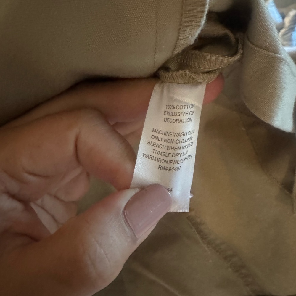 TravelSmith Khaki Military Jacket - Picture 5 of 16